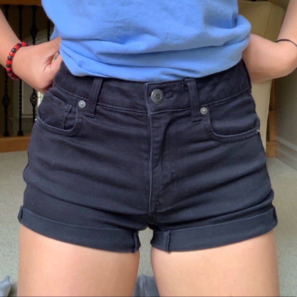 AMERICAN EAGLE women’s black shorts